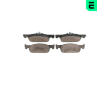 Sada brzdových destiček, kotoučová brzda OPTIMAL 12699
