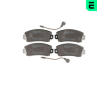 Sada brzdových destiček, kotoučová brzda OPTIMAL 3502