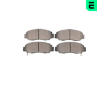 Sada brzdových destiček, kotoučová brzda OPTIMAL 74712