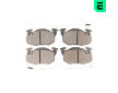Sada brzdových destiček, kotoučová brzda OPTIMAL 9514
