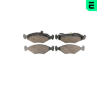 Sada brzdových destiček, kotoučová brzda OPTIMAL 9582