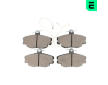 Sada brzdových destiček, kotoučová brzda OPTIMAL BP-09416