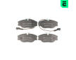 Sada brzdových destiček, kotoučová brzda OPTIMAL BP-09678