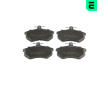 Sada brzdových destiček, kotoučová brzda OPTIMAL BP-09774