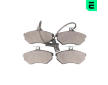 Sada brzdových destiček, kotoučová brzda OPTIMAL BP-09775