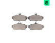 Sada brzdových destiček, kotoučová brzda OPTIMAL BP-10259