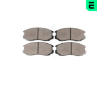 Sada brzdových destiček, kotoučová brzda OPTIMAL BP-10325