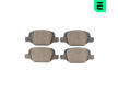 Sada brzdových destiček, kotoučová brzda OPTIMAL BP-10390