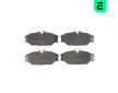 Sada brzdových destiček, kotoučová brzda OPTIMAL BP-10438