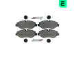 Sada brzdových destiček, kotoučová brzda OPTIMAL BP-12297
