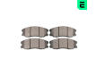Sada brzdových destiček, kotoučová brzda OPTIMAL BP-12362