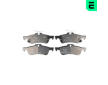 Sada brzdových destiček, kotoučová brzda OPTIMAL BP-12379