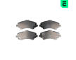 Sada brzdových destiček, kotoučová brzda OPTIMAL BP-12381