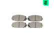Sada brzdových destiček, kotoučová brzda OPTIMAL BP-12403