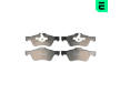 Sada brzdových destiček, kotoučová brzda OPTIMAL BP-12507