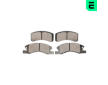 Sada brzdových destiček, kotoučová brzda OPTIMAL BP-12524