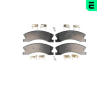 Sada brzdových destiček, kotoučová brzda OPTIMAL BP-12580