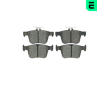 Sada brzdových destiček, kotoučová brzda OPTIMAL BP-12629
