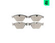 Sada brzdových destiček, kotoučová brzda OPTIMAL BP-12740