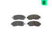 Sada brzdových destiček, kotoučová brzda OPTIMAL BP-13066