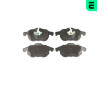 Sada brzdových destiček, kotoučová brzda OPTIMAL BP-88800