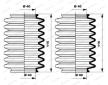 Manżeta riadenia - opravná sada MOOG K150010