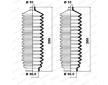 Manżeta riadenia - opravná sada MOOG K150019