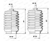 Manżeta riadenia - opravná sada MOOG K150050