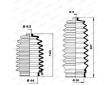 Manżeta riadenia - opravná sada MOOG K150113