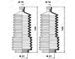 Manżeta riadenia - opravná sada MOOG K150115