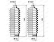 Manżeta riadenia - opravná sada MOOG K150145
