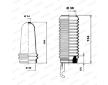 Manżeta riadenia - opravná sada MOOG K150151