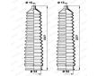 Manżeta riadenia - opravná sada MOOG K150204