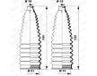 Manżeta riadenia - opravná sada MOOG K150238