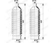 Manżeta riadenia - opravná sada MOOG K150264