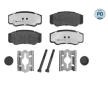 Sada brzdových destiček, kotoučová brzda MEYLE 025 239 2120/PD