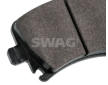 Sada brzdových destiček, kotoučová brzda SWAG 30 91 6540