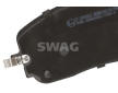 Sada brzdových destiček, kotoučová brzda SWAG 33 11 2155