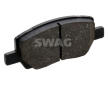 Sada brzdových destiček, kotoučová brzda SWAG 33 11 3496
