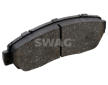 Sada brzdových destiček, kotoučová brzda SWAG 33 11 3648