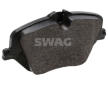 Sada brzdových destiček, kotoučová brzda SWAG 33 11 4166