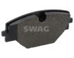 Sada brzdových destiček, kotoučová brzda SWAG 33 11 4610