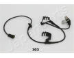 Snímač, počet otáček kol JAPANPARTS ABS-303