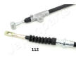 Tažné lanko, parkovací brzda JapanParts BC-112