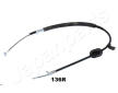 Tažné lanko, parkovací brzda JAPANPARTS BC-136R