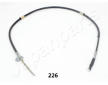 żażné lanko parkovacej brzdy JAPANPARTS BC-226