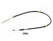 żażné lanko parkovacej brzdy JAPANPARTS BC-296