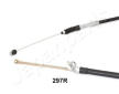 żażné lanko parkovacej brzdy JAPANPARTS BC-297R