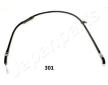 Tazne lanko, parkovaci brzda JAPANPARTS BC-301