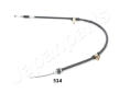 żażné lanko parkovacej brzdy JAPANPARTS BC-514